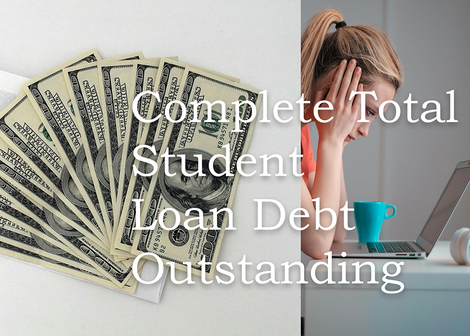 Complete Total Student Loan Debt Outstanding 2024 — BankPawa